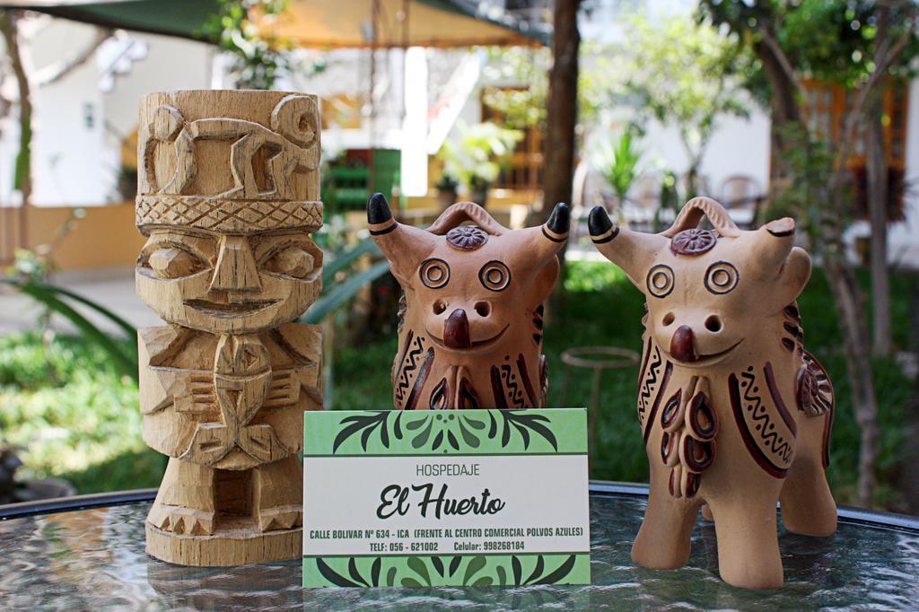 El Huerto Hostel Іка Екстер'єр фото